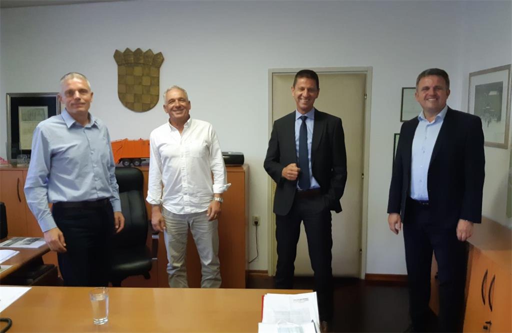 Business visit of representatives of City Waste Disposal Split